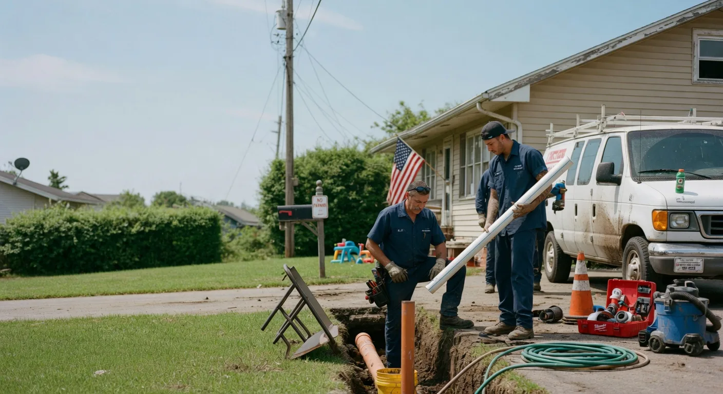 Sewer Line Inspection in New Market, VA